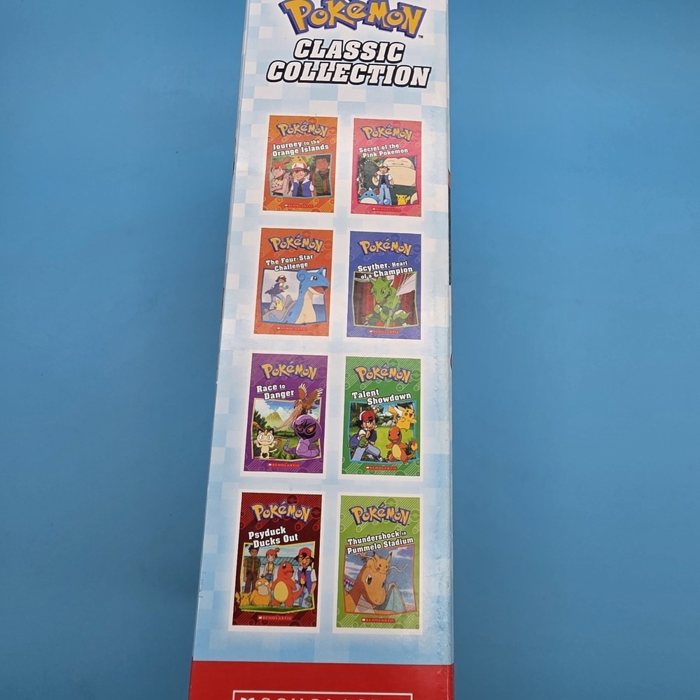 Pokemon Classic Collection 8 Chapter Books Boxed Set Complete Scholastic - Picture 3 of 4